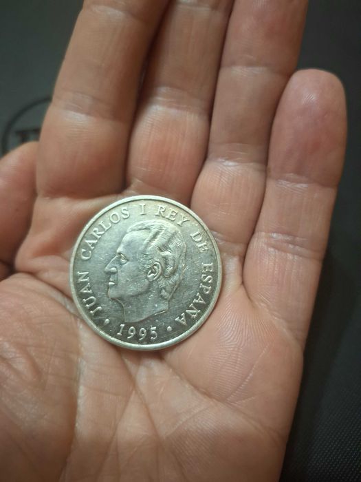 Moneda argint 2000 pesetas 1995