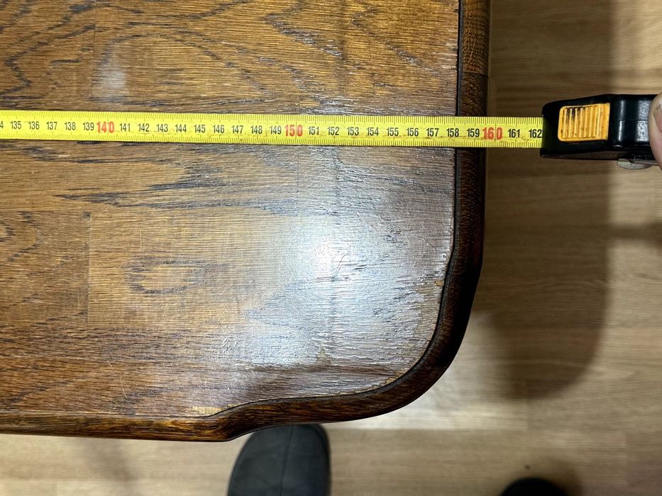 Masă și colțar din lemn masiv - asigur transport