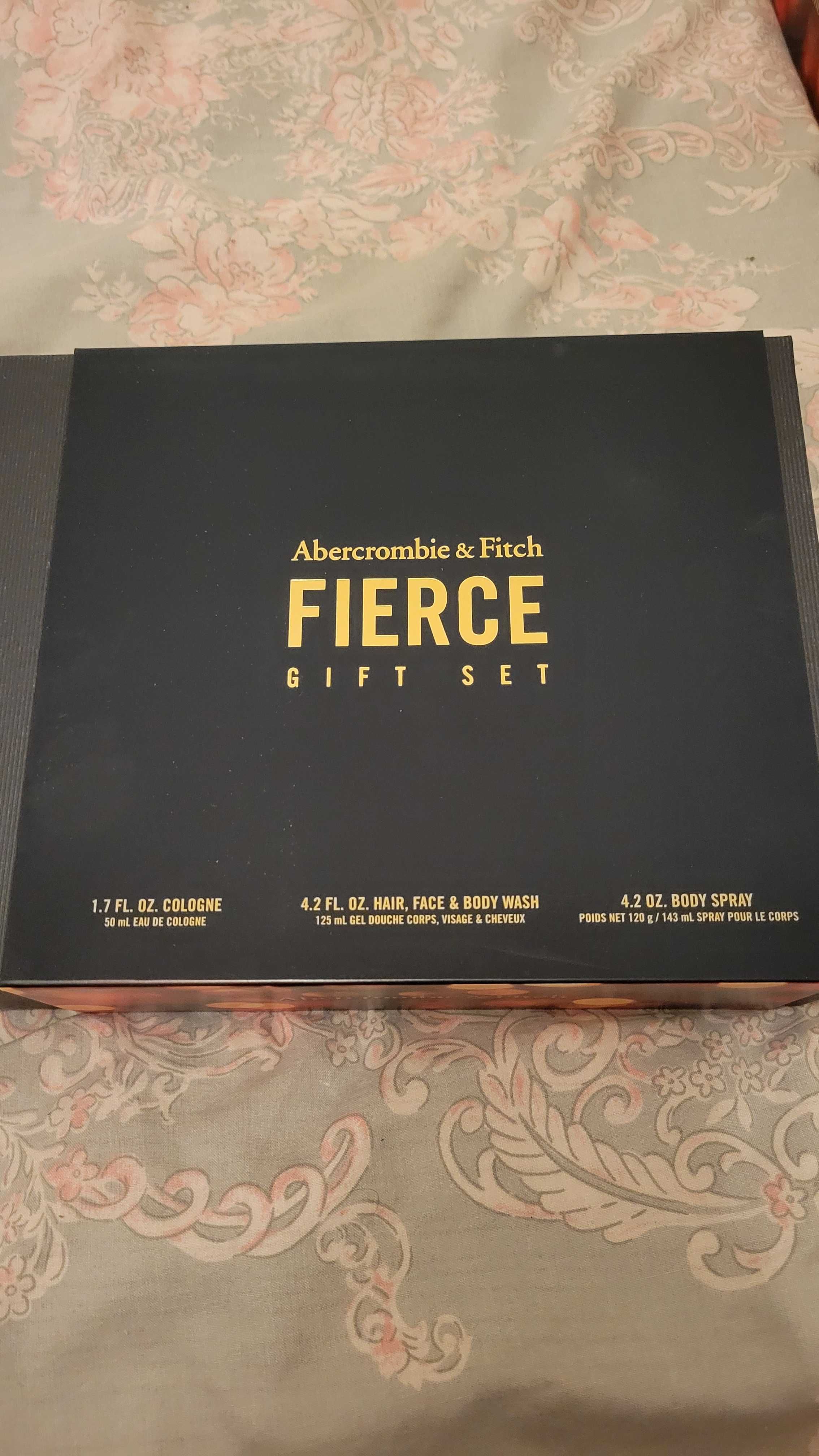 Подаръчен комплект Abercrombie & Fitch Fierce - парфюм,душ гел,дезодор