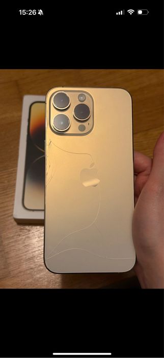 Iphone 14 pro max gold 1TB