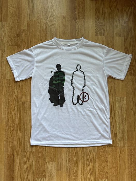 Бяла Streetwear тениска М размер