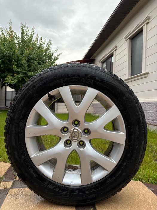 Диски Mazda CX-7 + зимние шины
