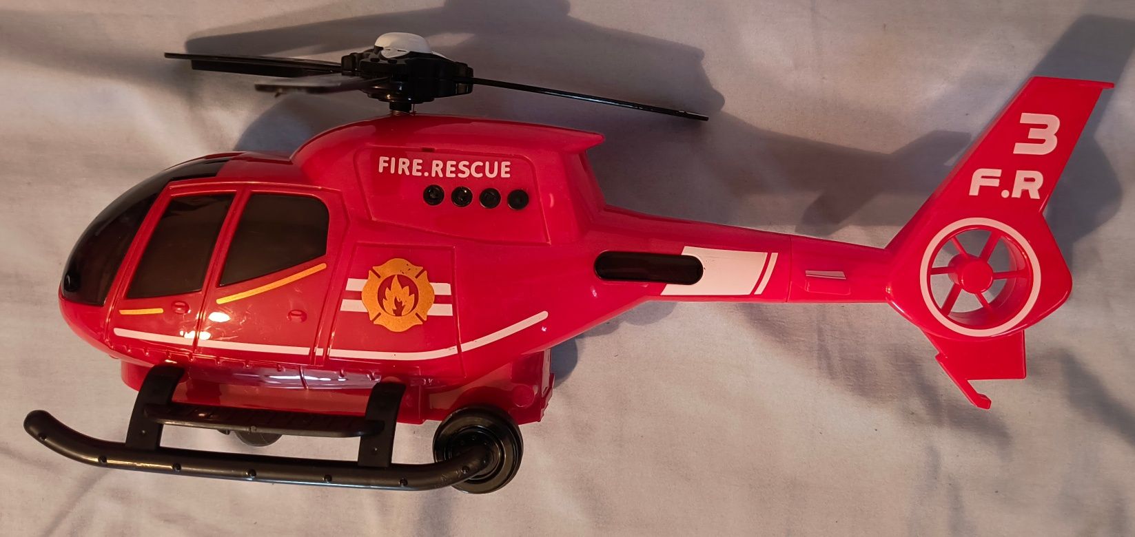 Elicopter special Pompieri cu sunete si lumini