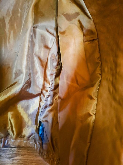 Дамско байкър яке George от еко кожа – кафяво, размер 40 (ASDA)