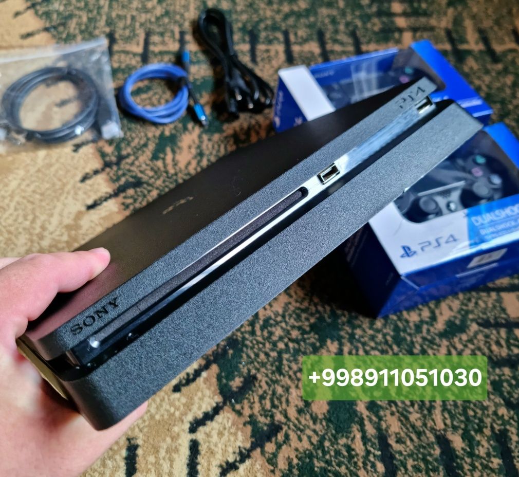 PlaysStation 4 slim GoldHen proshifka qilingan. Plomba holatda, tinniq
