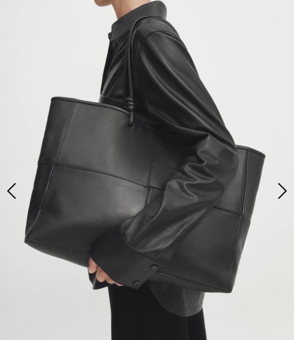 сумка-тоут Massimo Dutti