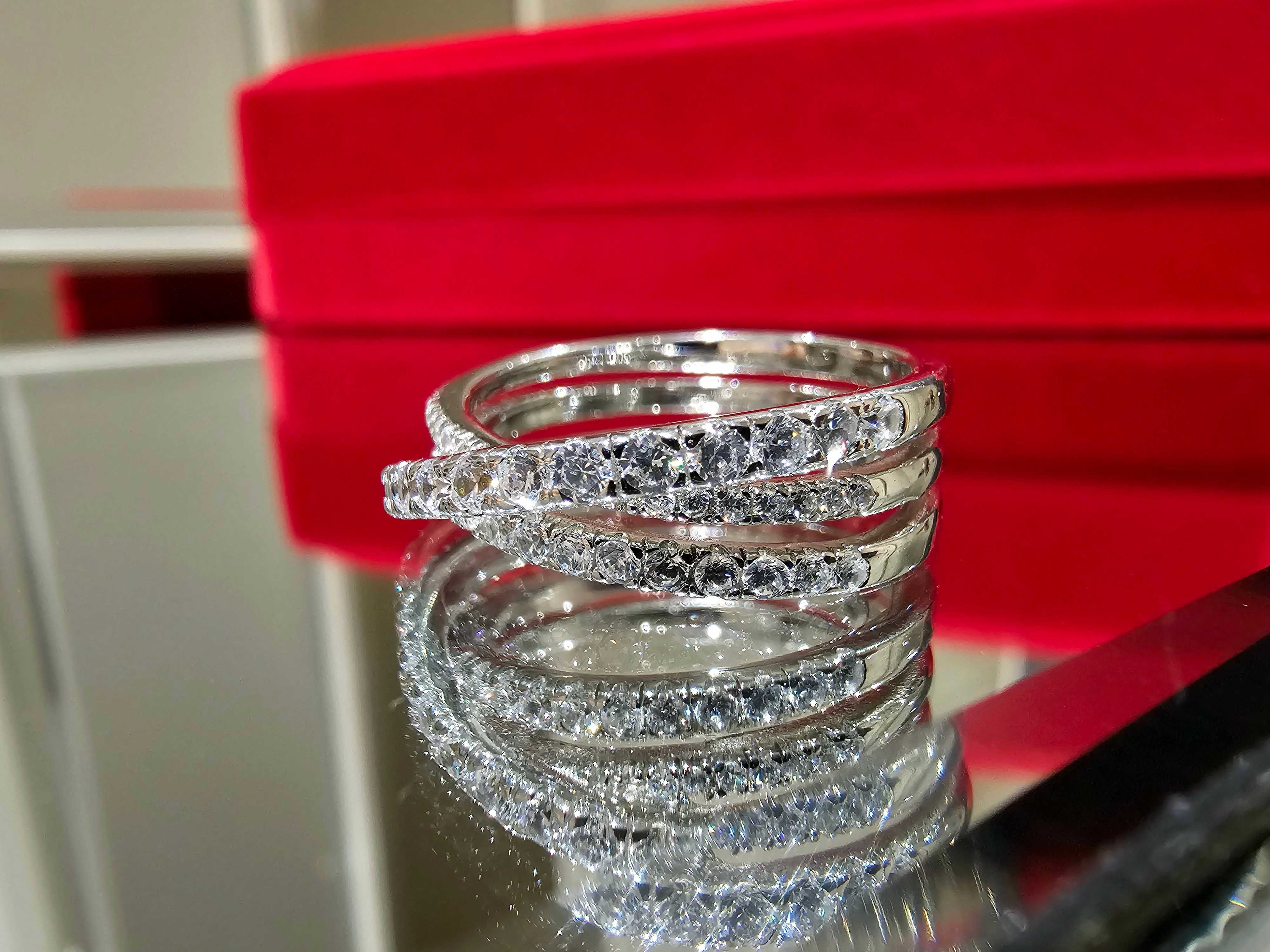 CARTIER Etincelle de Cartier Silver Paved Diamonds Дамски Пръстен