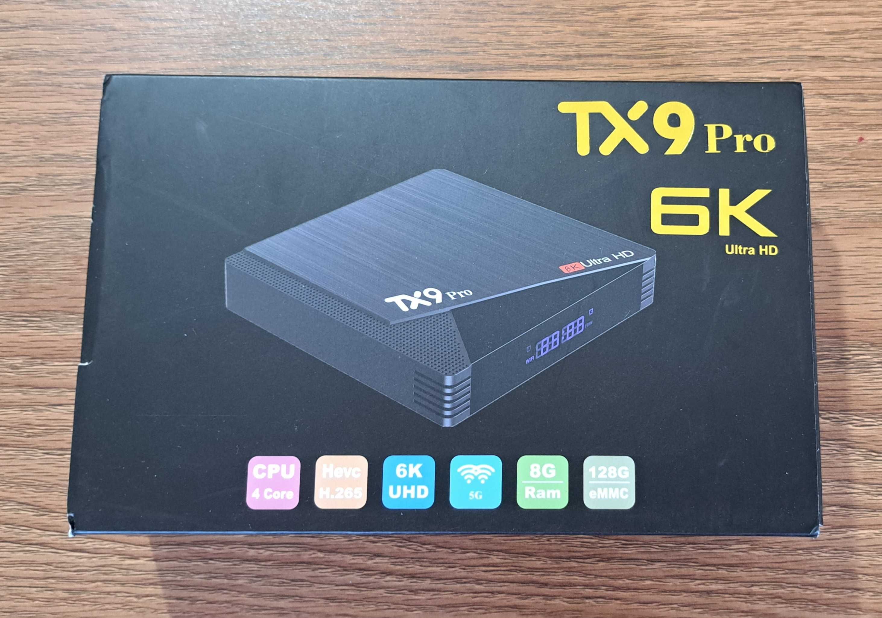 TV Box TX9 про 8GB RAM/128GB ROM на Android 12.1