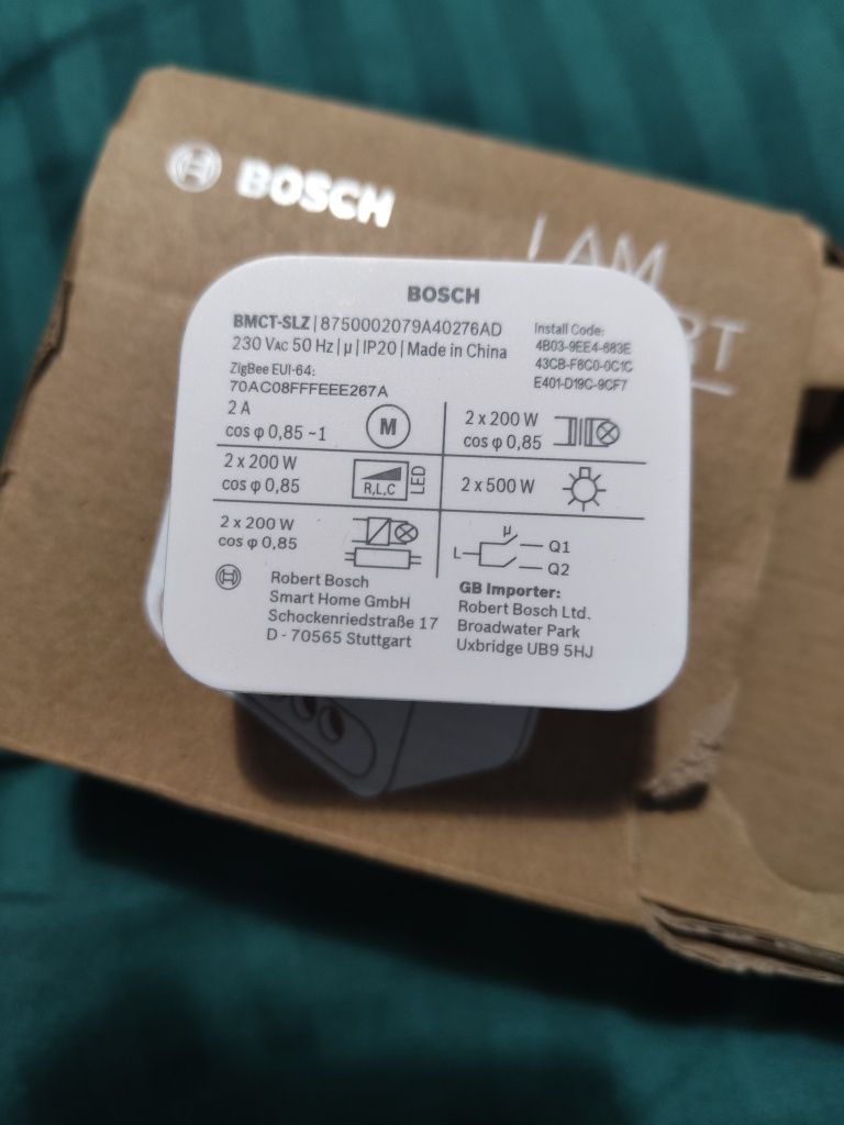 Releu Bosch 45g 70m Smart Home