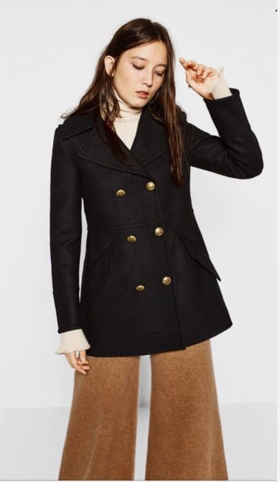 Палто на Zara с вълна