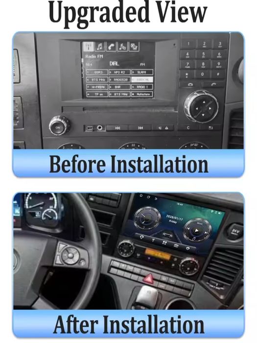 Navigatie 9 inch Mercedes Actros/Atego 2011-2023  Car Play/Android Aut