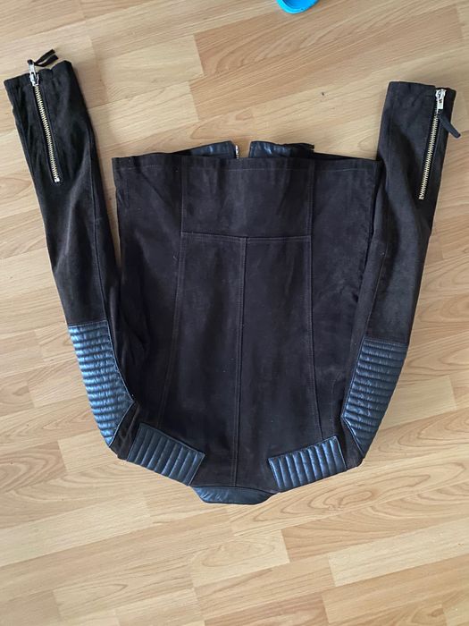 Geaca Mango piele naturală & piele întoarsă