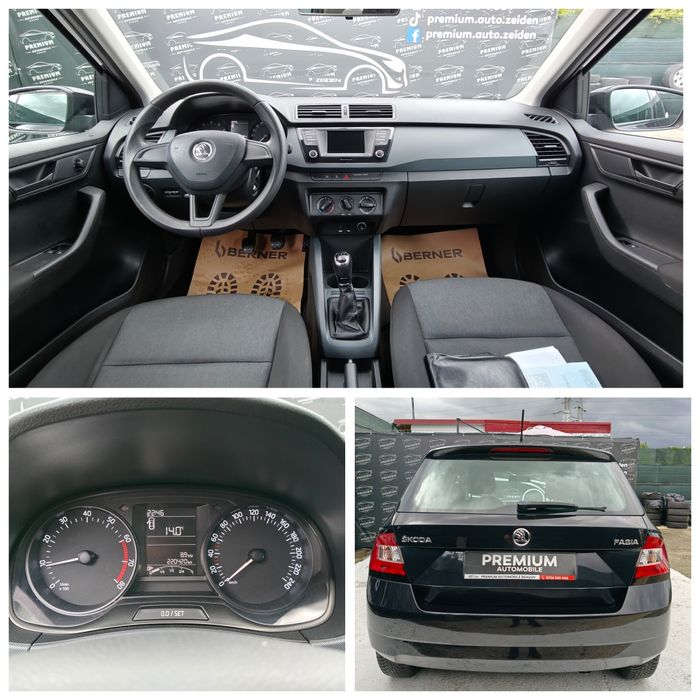 Skoda Fabia 1.0 RAR efectuat/2016/*RATE*/Euro 6/NaviTouch/Aer condițio
