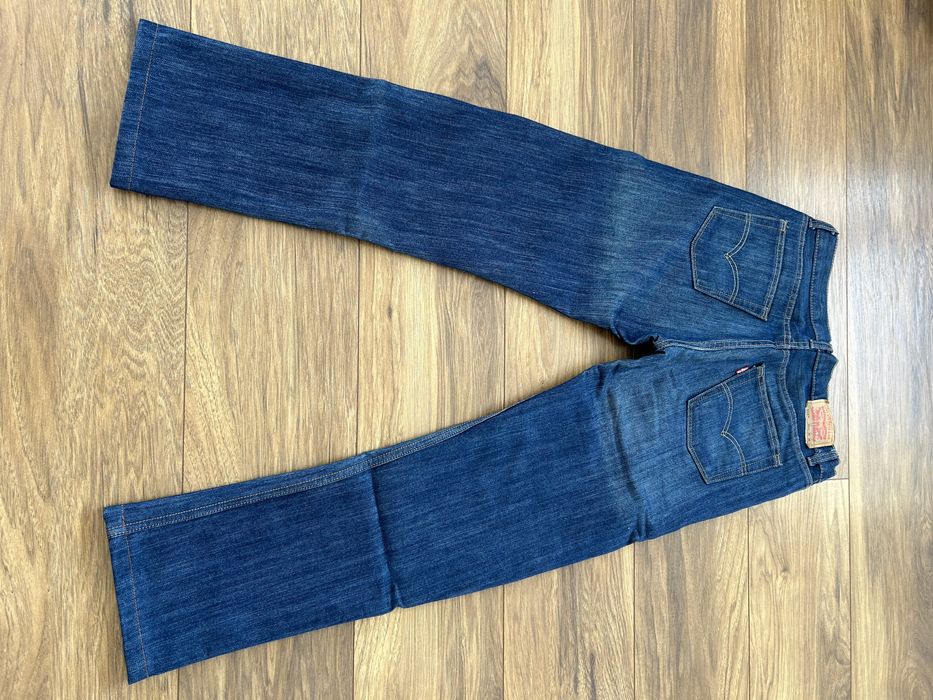 Levi's 514 Pantaloni de Bărbați din Jean în Croială Slim Albastru