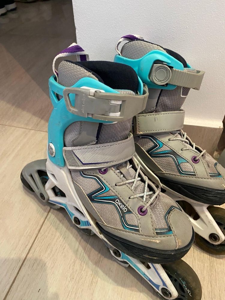 Vand doua perechi de role pt copii. Marca RCO SPORT si OXELO,