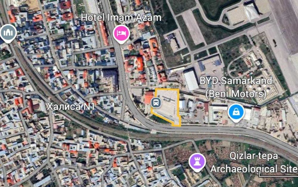 Продаётся земельный участок около аэропорта Самарканда