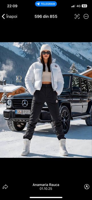 Compleuri cu geaca Moncler