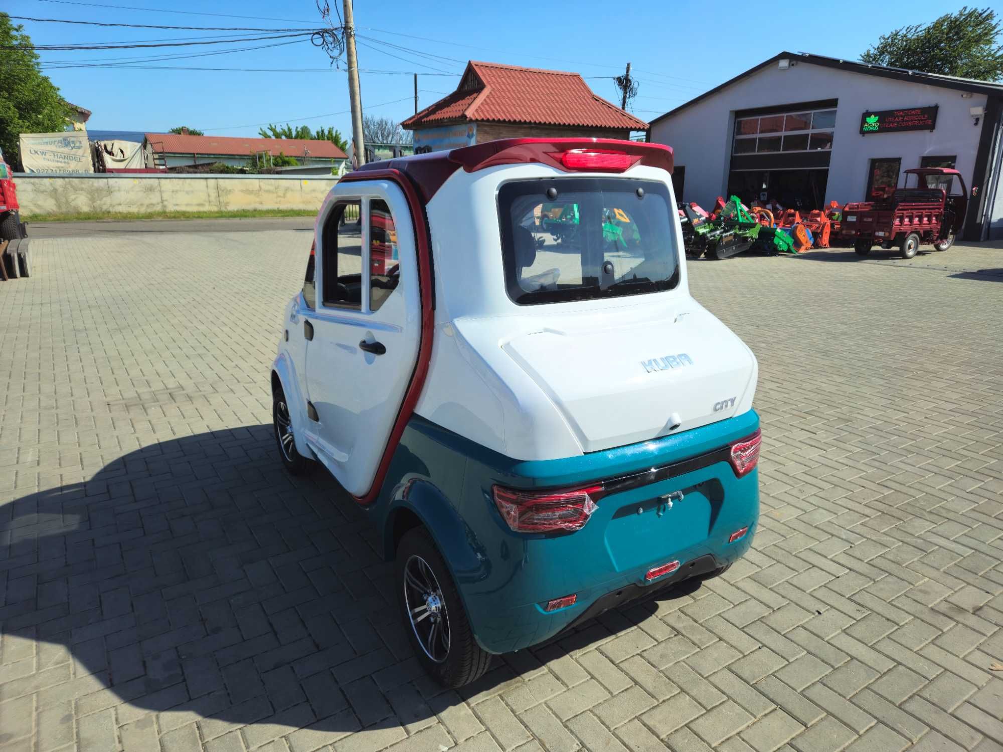 Masina electrica KUBA CITY fara permis 90 km autonomie