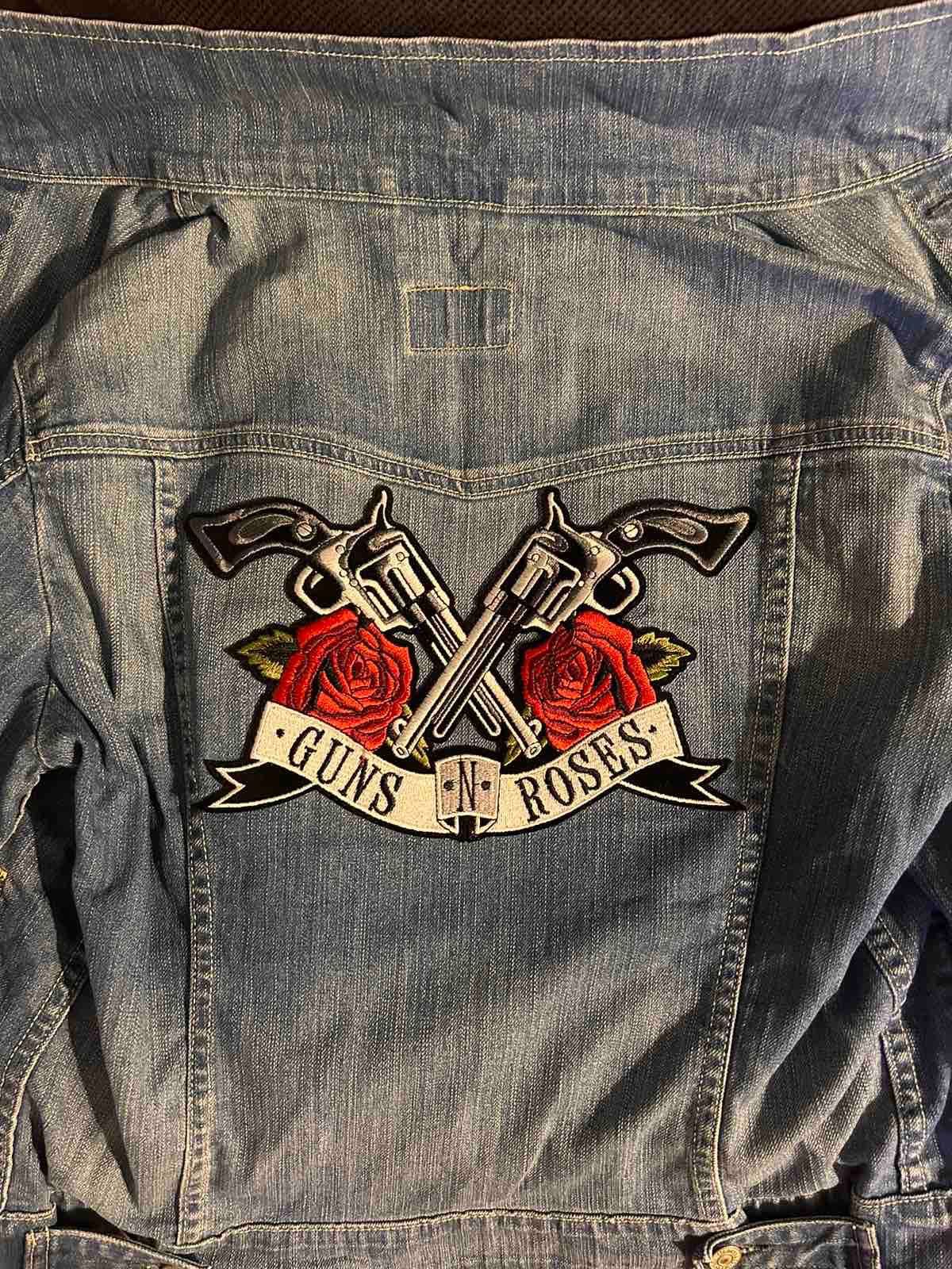 Нашивки гръб Guns N’ Roses, Los Angeles, Long Beach -САЩ