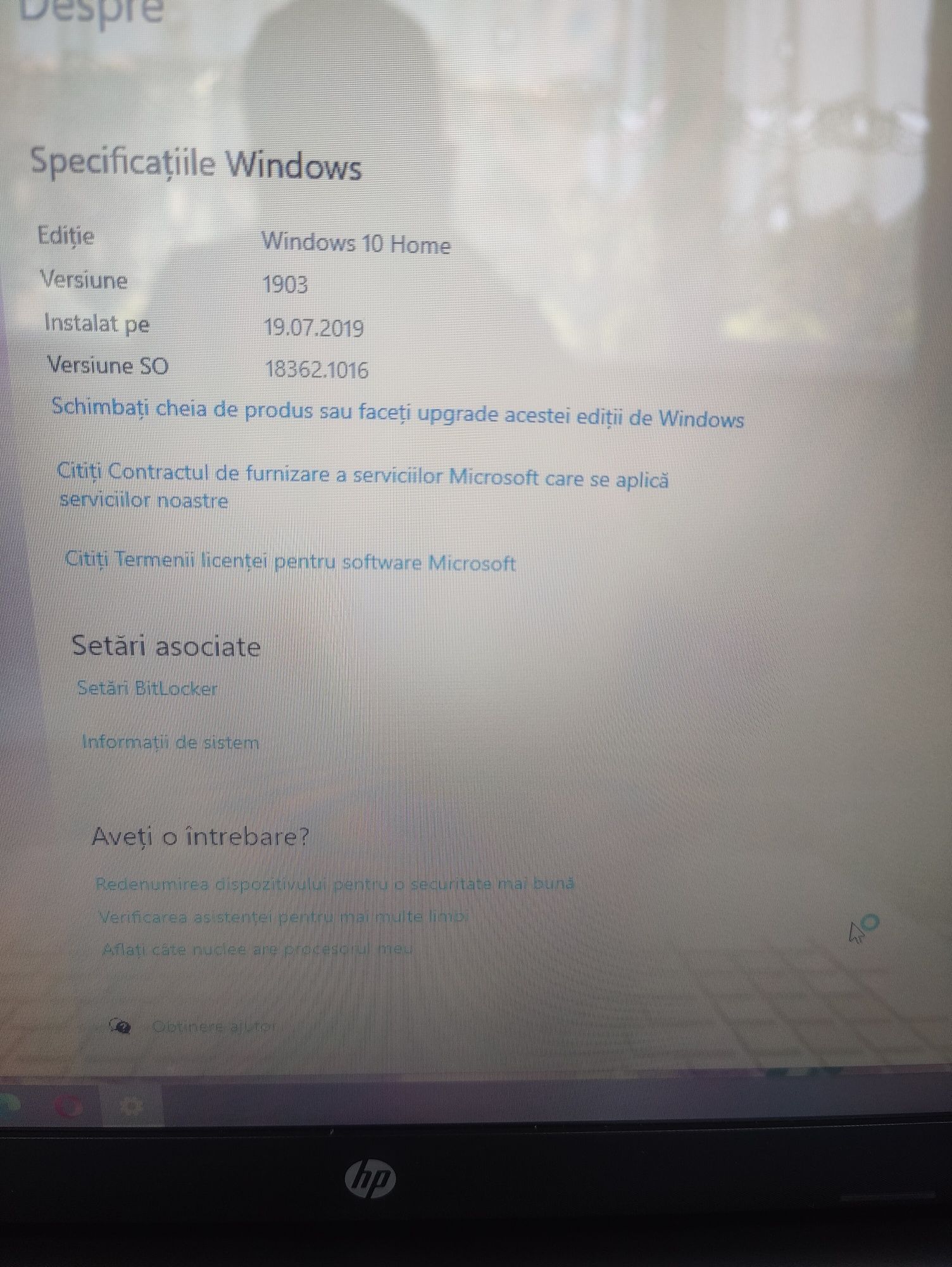 Vand Laptop HP foarte putin folosit