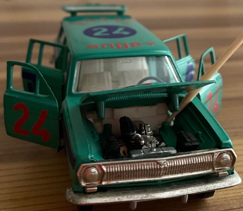 Волга ГАЗ 24-02 Сделано в СССР Мащаб 1:43 Метал