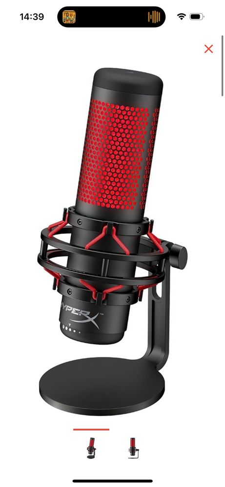 Продам мифрофон Микрофон HyperX Quadcast