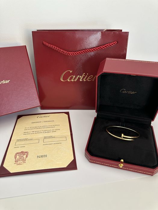 Brățară Cartier Juste un Clou 16 Slim Gold 750 cu Cutie