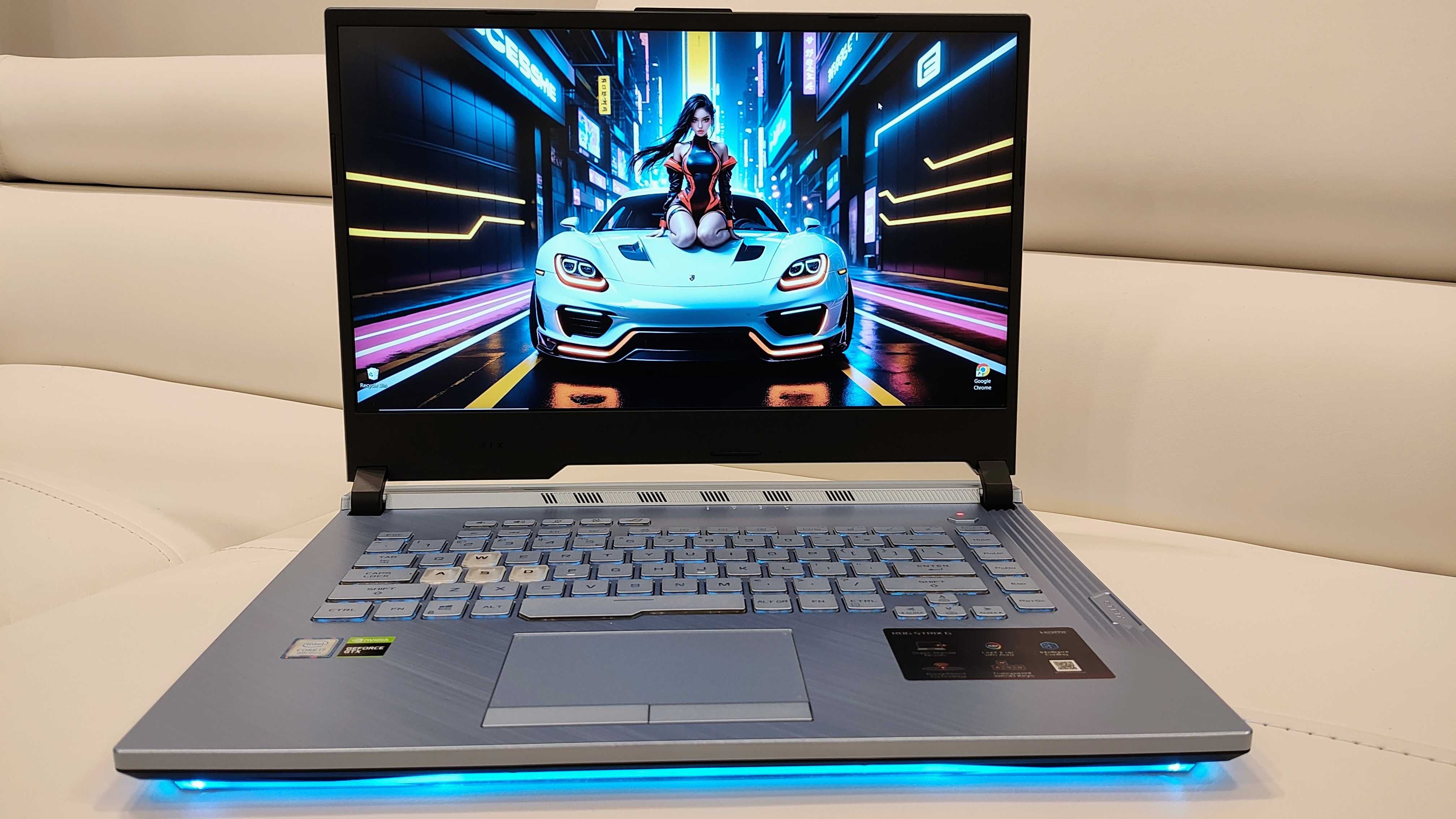 Laptop Asus Rog, intel core i7 ,video 6 gb GTX 1660 TI,  ram 16 gb