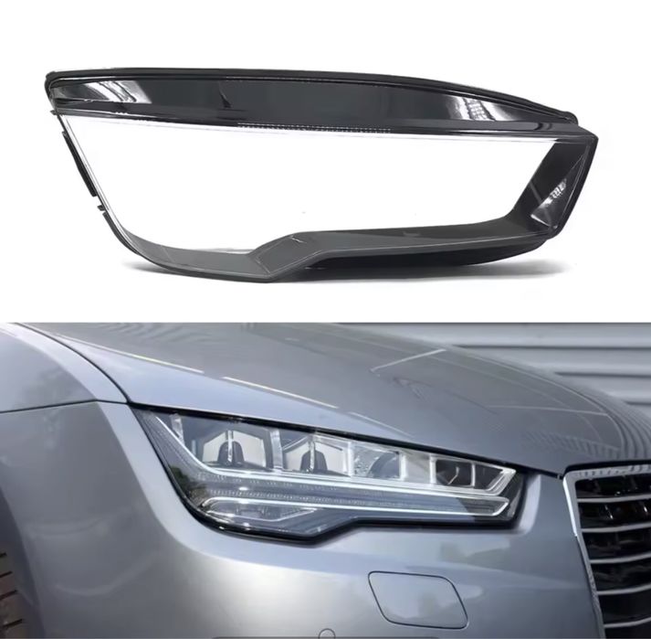 Стъкло/Корпус за фар на Audi A7/Ауди а7 facelift