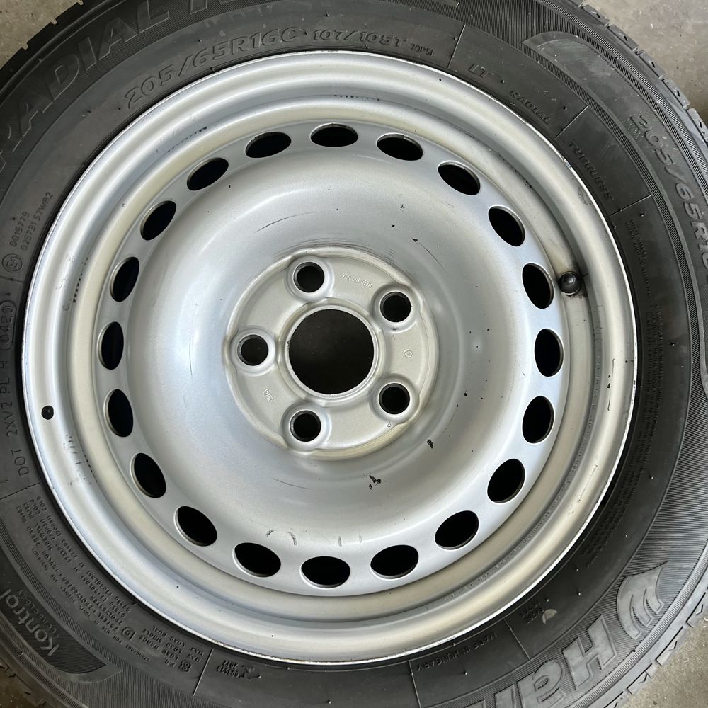 Roti vara VW Transporter 16" / 5x120 / jante tabla T4 T5 T6