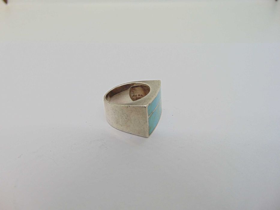 Inel din argint cu turcoaz