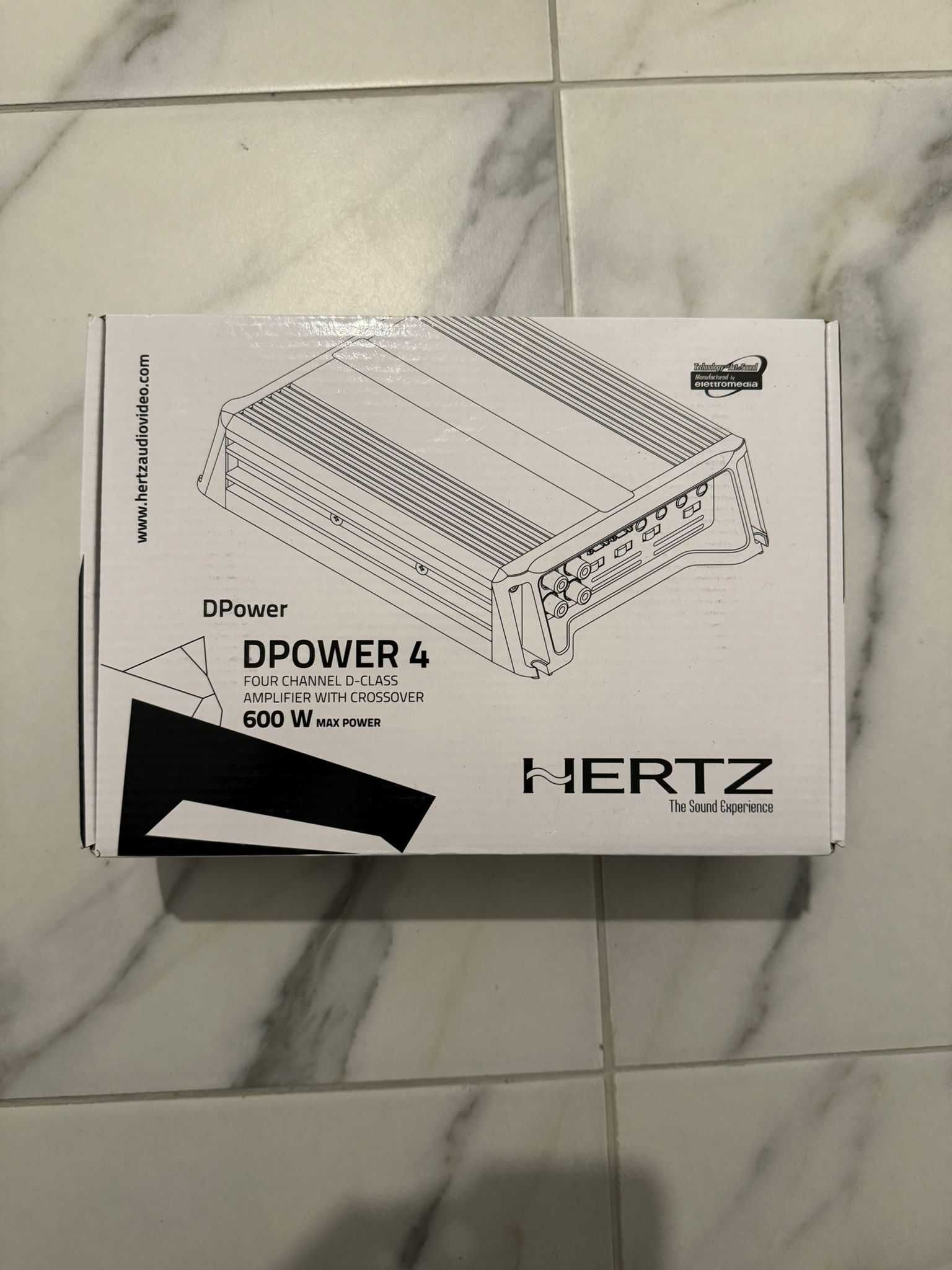 Amplificator hertz dpower 4 600w