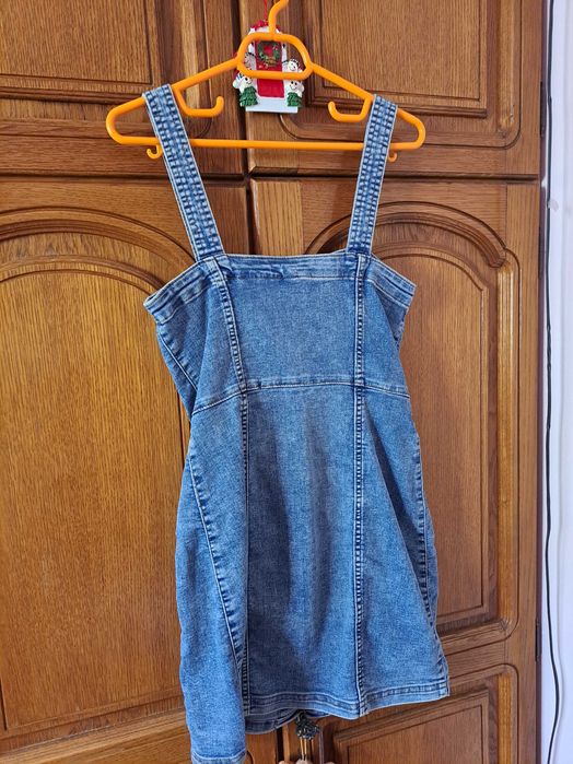 Salopeta rochie de blugi