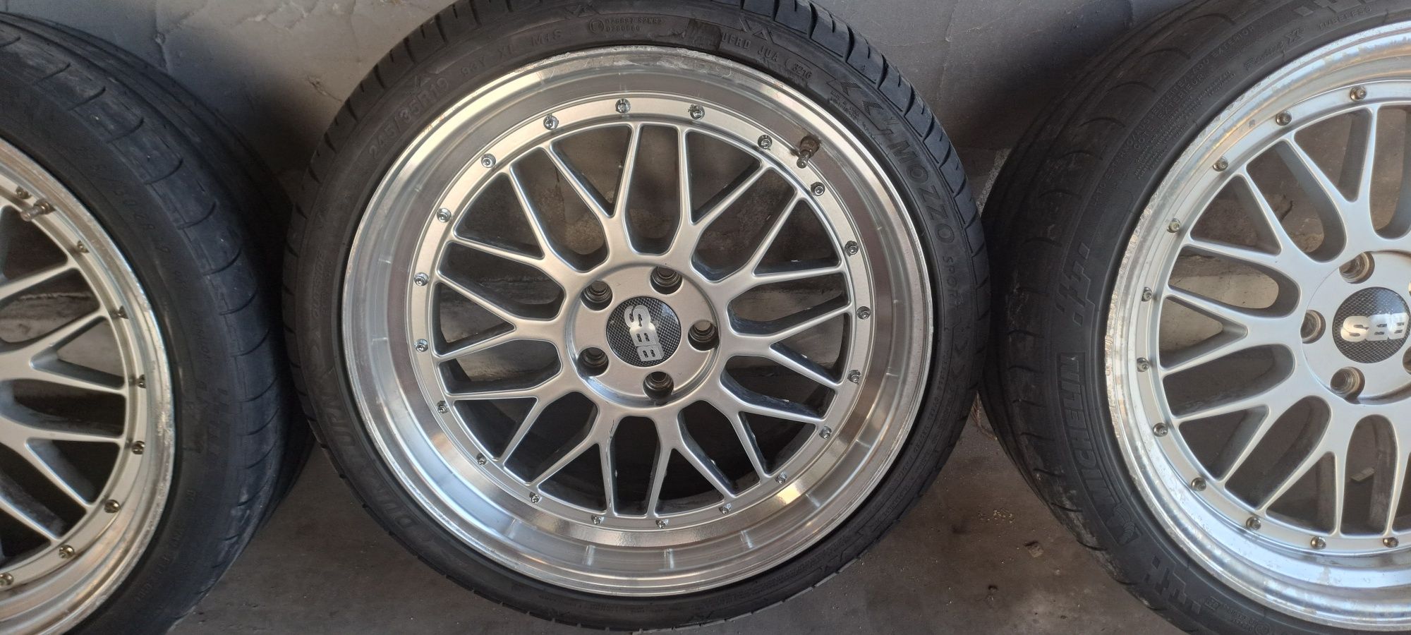 BBS LM 19" 5x112 ц.о.66.6 спорт пакет 8.5 на 9.5j et 45
