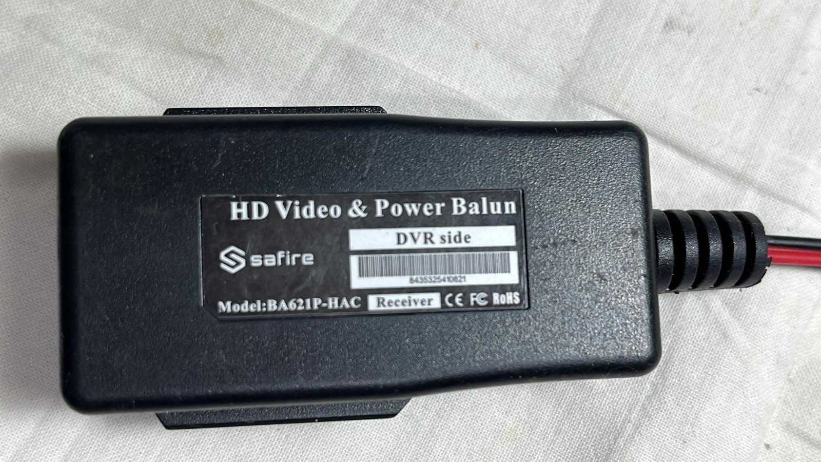 Safire passive video & power Balun model BA621P-HAC