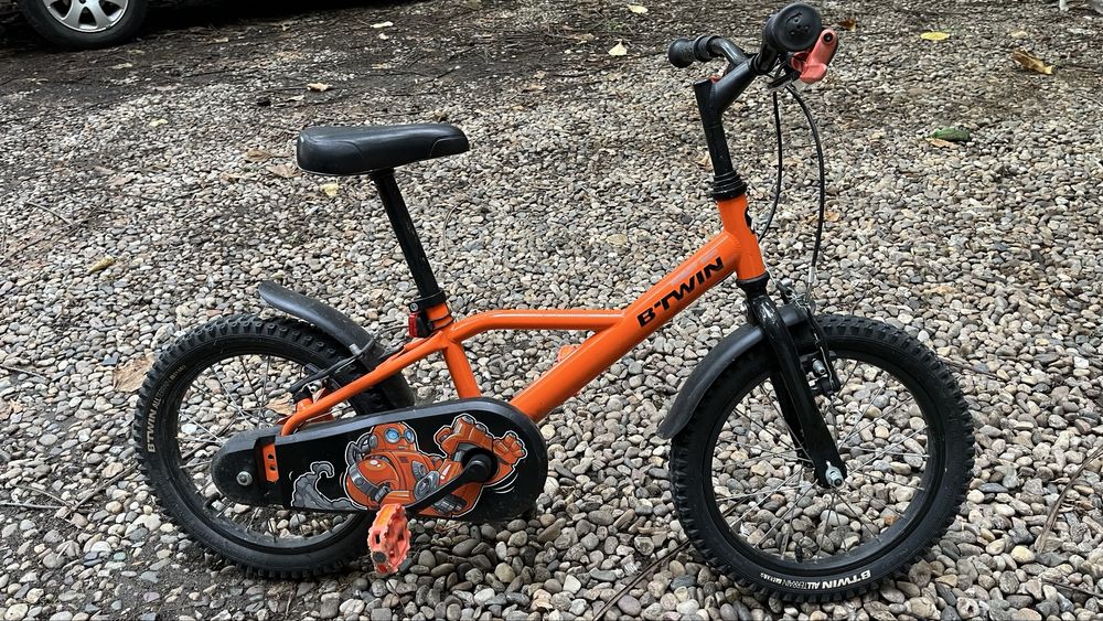Bicicleta copii 5-7 ani, 16 inch B-Twin, de la Decathlon