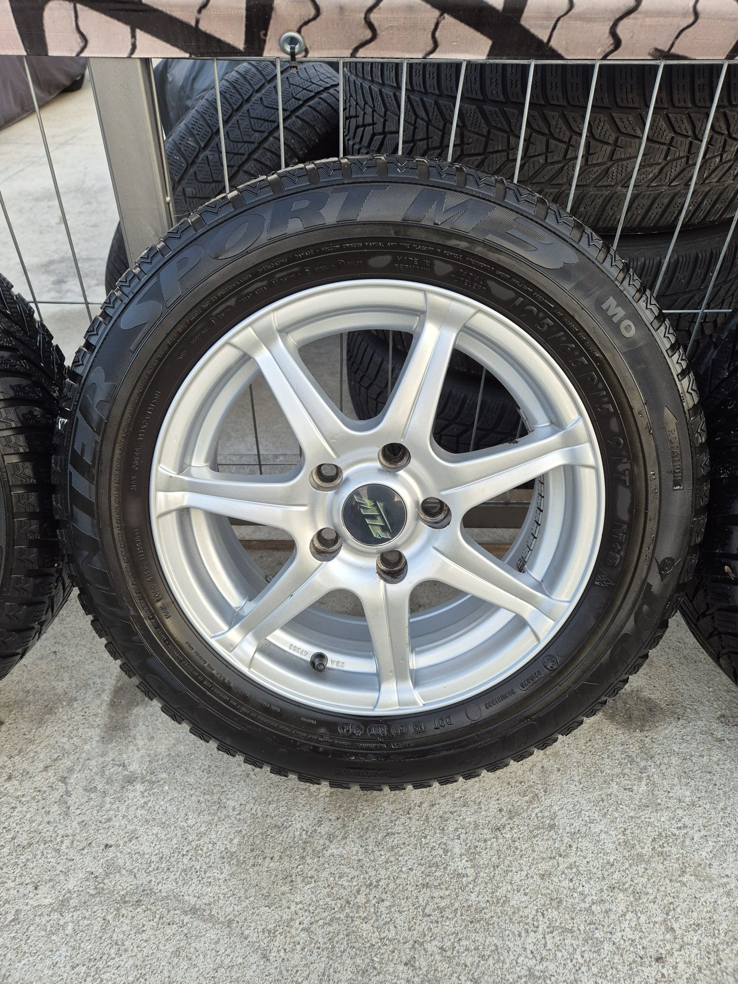 Джанти PLW 15 цола 5х112 , 6.5j ,et44 , 195/65/15 Vw Audi Skoda Merced