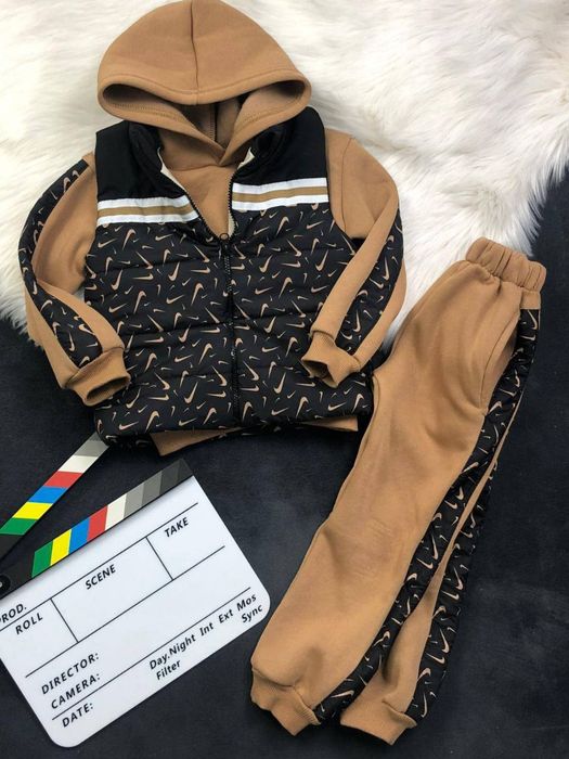 Ватиран детски комплект три части