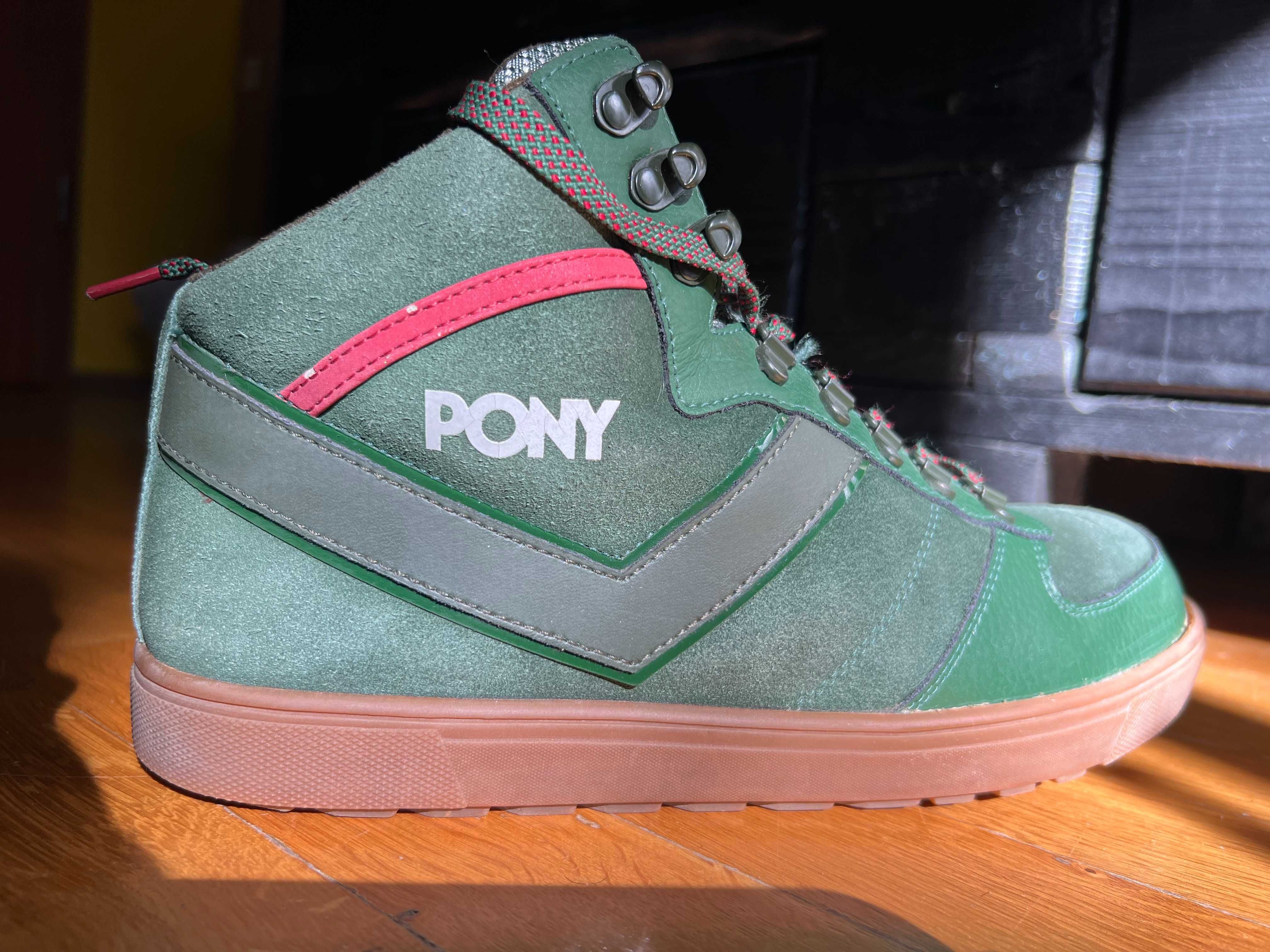 Кецове Pony, с велур и еко кожа