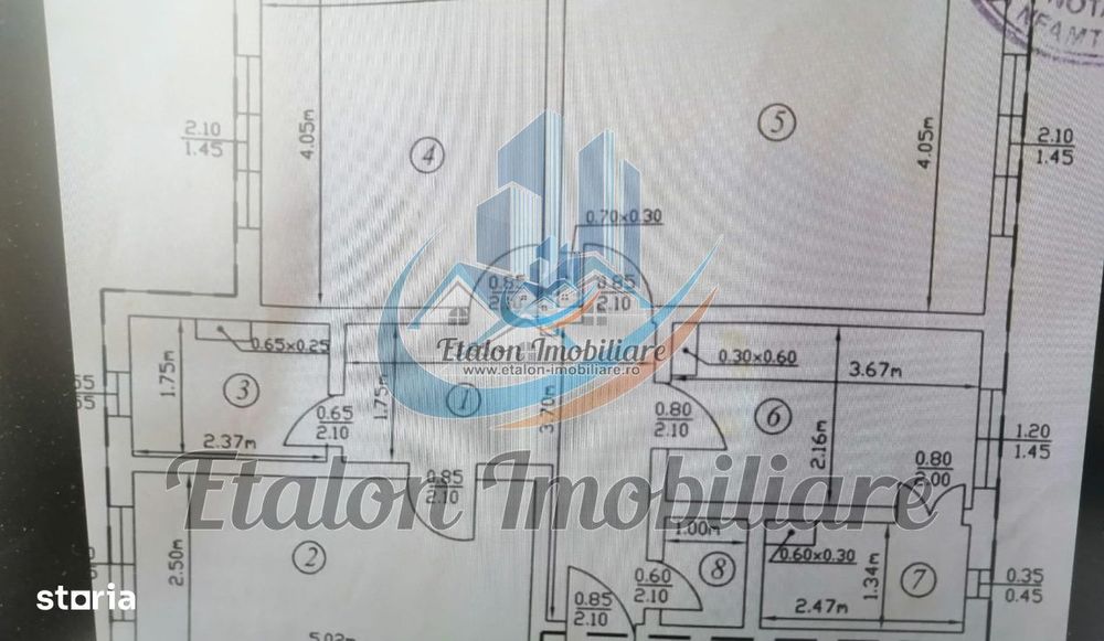 Apartament 3 camere, parter, Calea Romanului