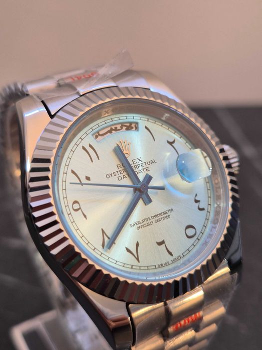 Automatic Day-Date Arabic Dial - Tiffany - 41mm