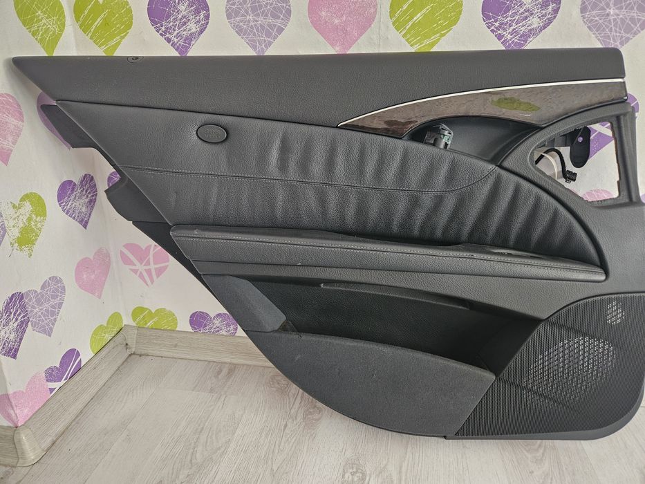 Кожен салон с подгрев за Mercedes W211