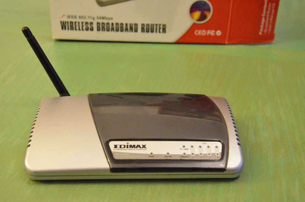 Wireless broadband - Router Edimax