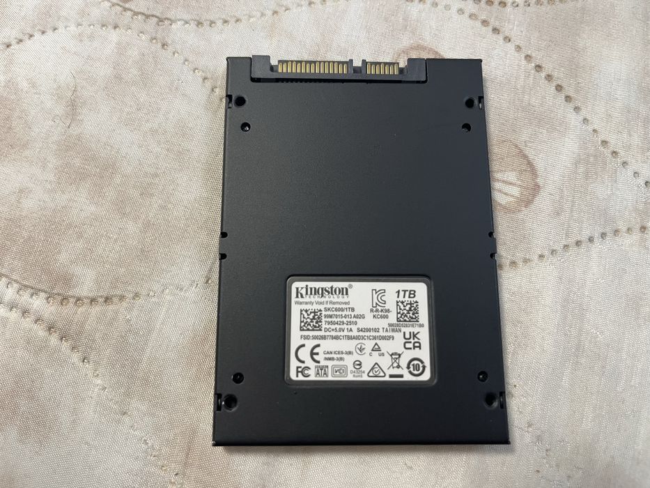 1ТB SSD Kingston KC600 - SKC600/1024G