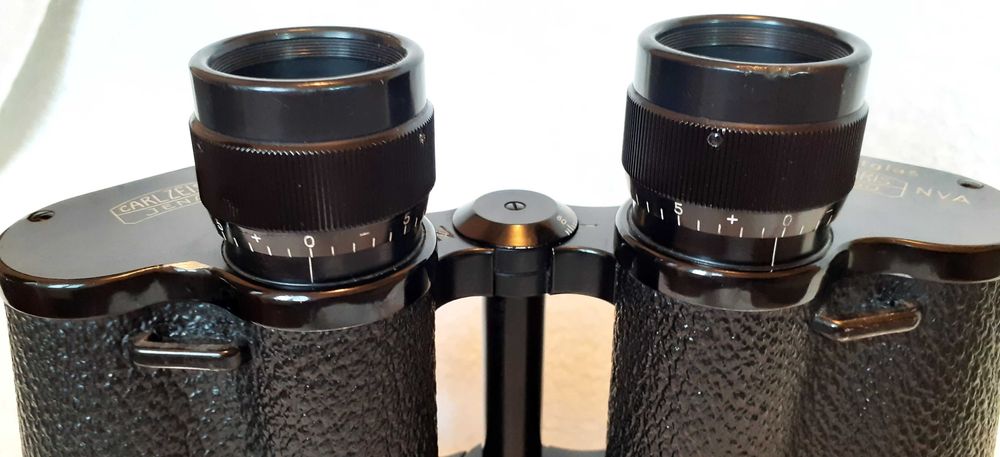 Binoclu CarlZeiss Jena 10x50 Q1 Dekaris Dienstglas  NVA