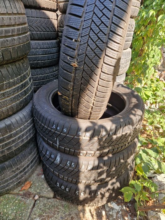 set cauciucuri 205 55 18 de iarnă,m+s