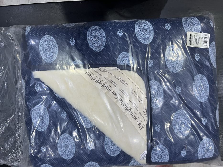 Вълнен спален комплект, чисто нов 160/200 износ за Германия !