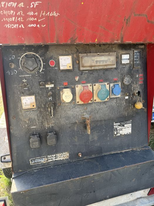Generator diesel si aparat de sudura mosa