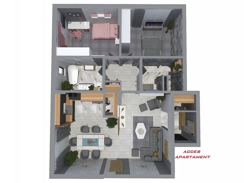 Apartamente cu 3 camere in Complexul Rezidential Brubus - Santandrei