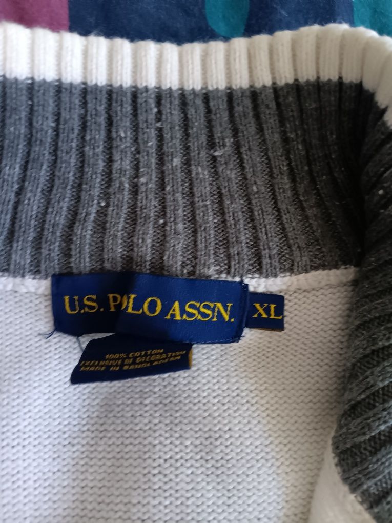 Жилетка Adidas и пуловер U.S.Pollo assn.